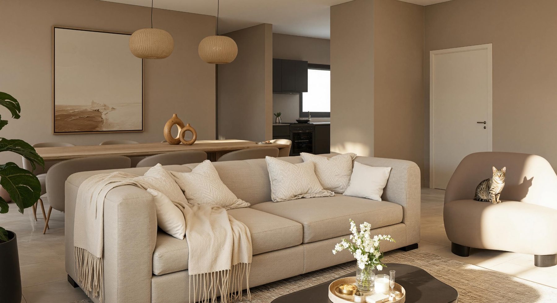 Living con vista